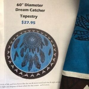 Dream Catcher Circular Tapestry